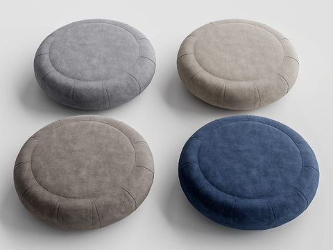 Futon round cushion