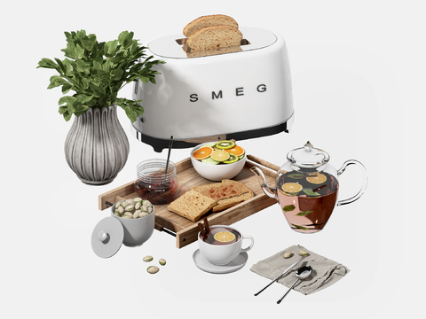 Scented Tea Tea Set Bread Machine Dessert