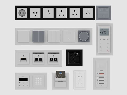 Modern Switch Socket Access Control Card Inserter