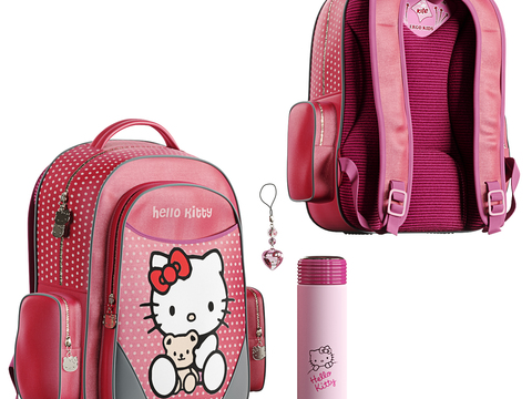 Modern Children's Schoolbag Water Cup