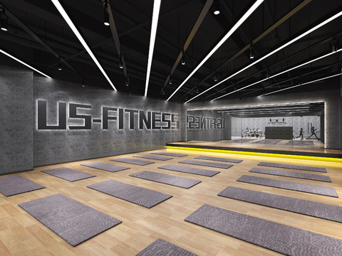 Modern Gym Yoga Studio