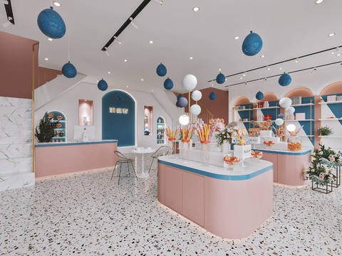 Modern Festive Candy Store