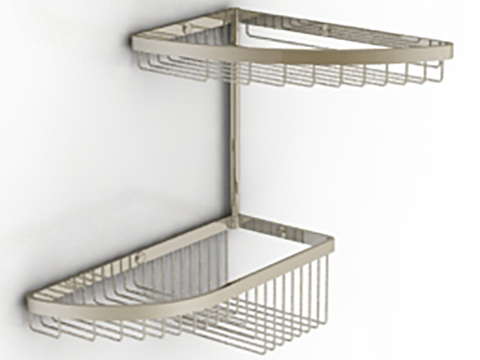 Modern Minimalist Metal Corner Bathroom Storage Rack Free