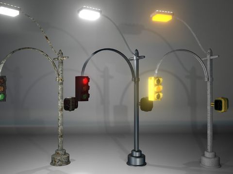 Modern signal light free