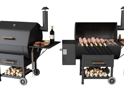 Modern BBQ Grill Oven