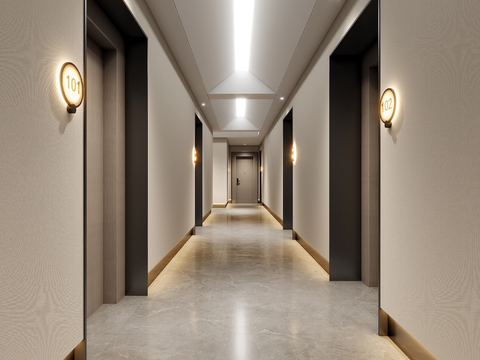 Hotel Corridor