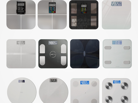 Modern electronic scale body fat scale