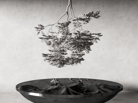 Modern branch art sculpture ornaments