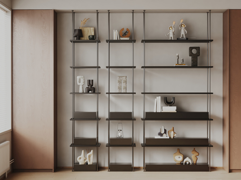 Storage Rack Display Rack Decorative Cabinet Bookshelf