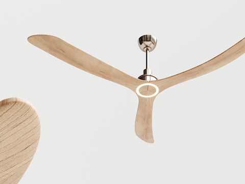 modern solid wood fan ceiling fan