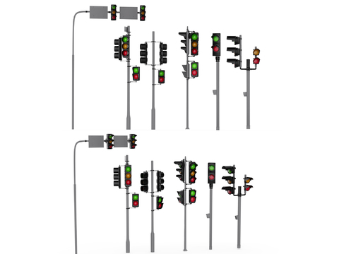 Traffic facilities, street lights, traffic lights