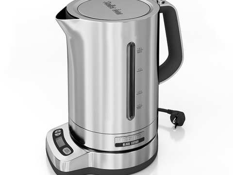 Modern stainless steel electric kettle