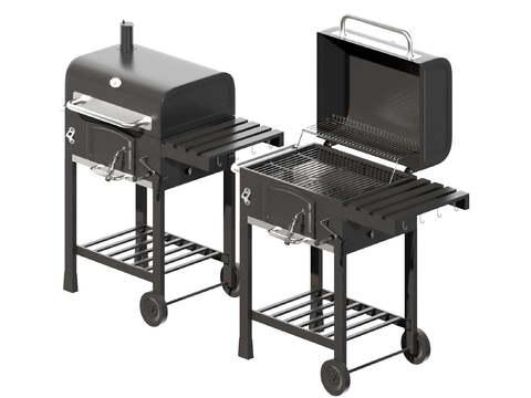 Modern Barbecue Grill