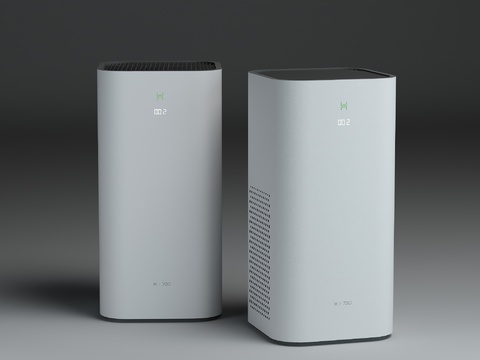 Modern air purifier humidifier