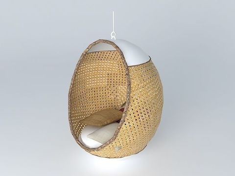 Nordic Simple Rattan Hanging Chair Free