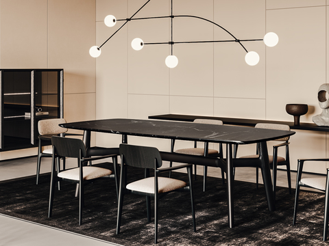 Poliform Dining Table and Chair