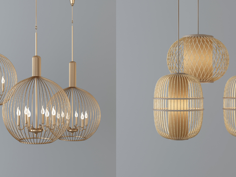 Modern Lantern Chandelier