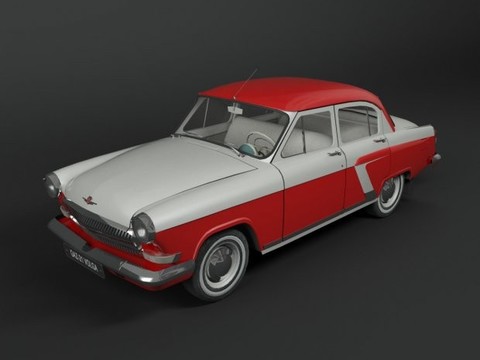 Modern Retro Creative Sedan Free