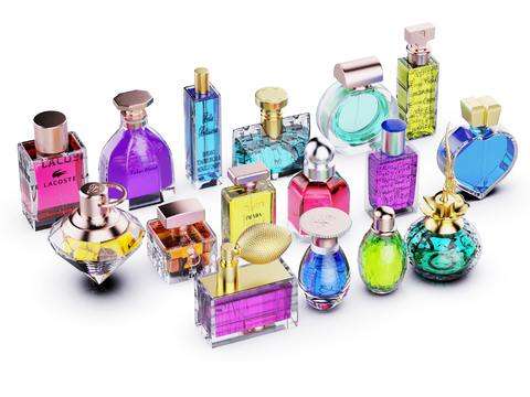 Modern perfume cosmetics