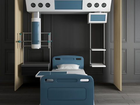 Modern hospital bed push bed equipment