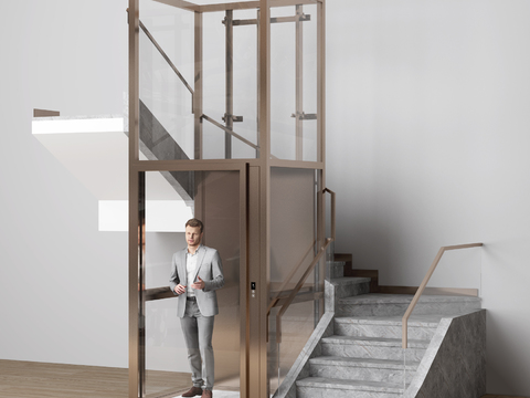 Household Elevator Staircase