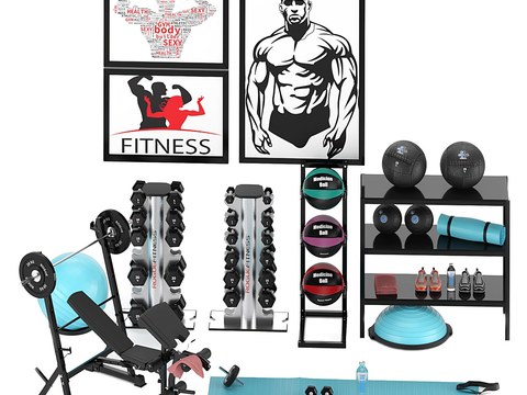 Modern Dumbbell Fitness Equipment