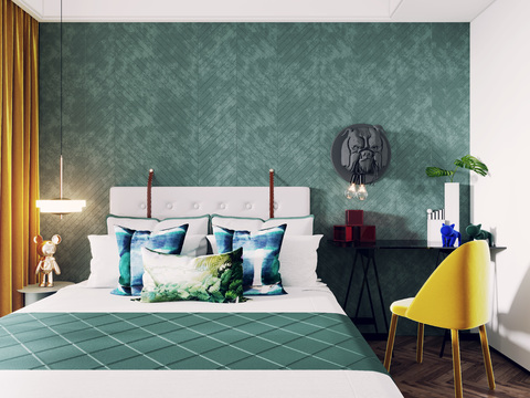 LSD Ge Yaxi design modern bedroom boy room