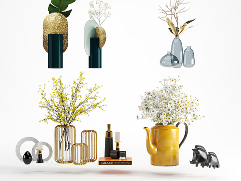 Modern Vase Candlestick Ornaments