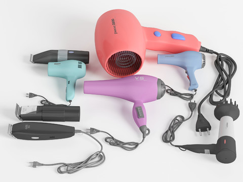 Modern hair dryer hair clipper