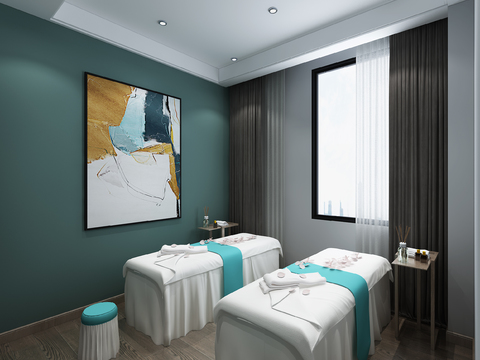 Modern spa treatment room free of charge