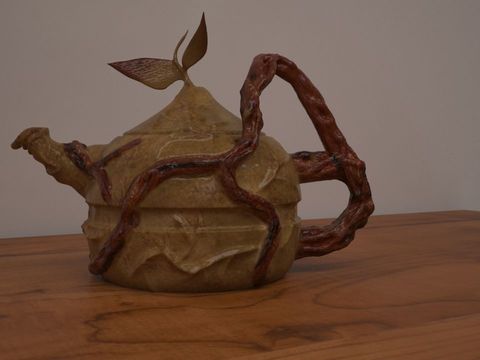 Natural wind creative teapot free