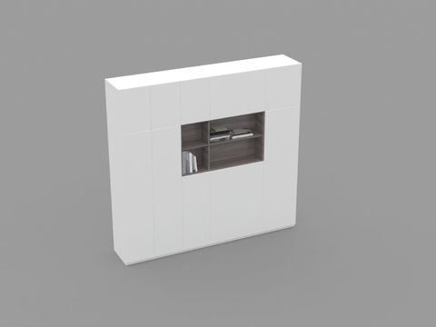 Modern Minimalist Solid Wood Locker Free