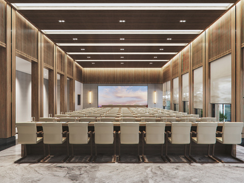 New Chinese Hotel Conference Hall