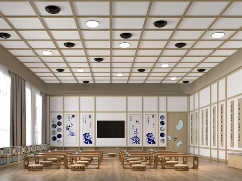 New Chinese Sinology Training Classroom