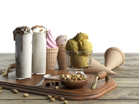 Modern Food Ice Cream