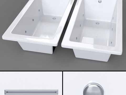 Modern bathtub free