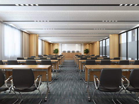 Modern lecture hall conference room