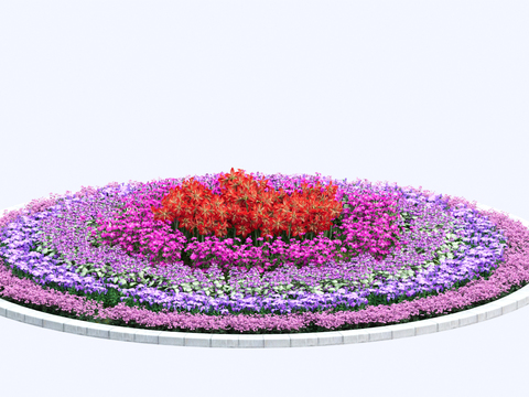 Flower bed and flower pond