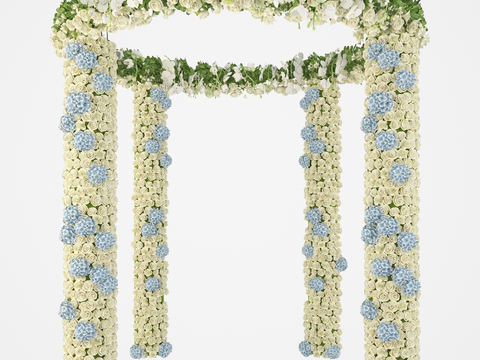 Modern Wedding Wedding Wreath Arch