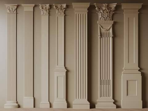 Jane European Columns Roman Columns Gate Columns Gypsum Columns Pilasters