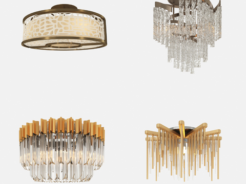 Modern Affordable Luxury Style Ceiling Chandelier