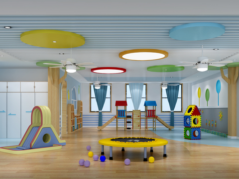 Modern Kindergarten Classroom Free