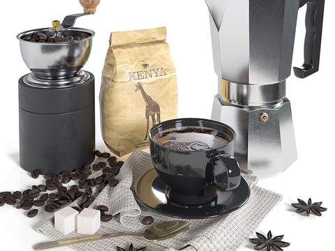 Modern Coffee Grinder Coffee Machine