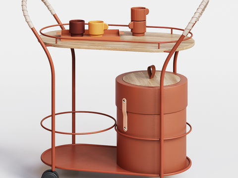 Modern Beverage Cart