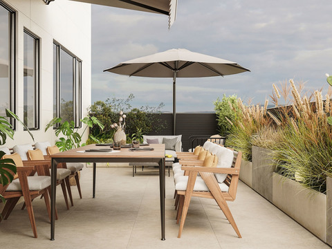 Roof Garden Balcony Terrace