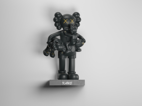 Modern KAWS Sculpture Free