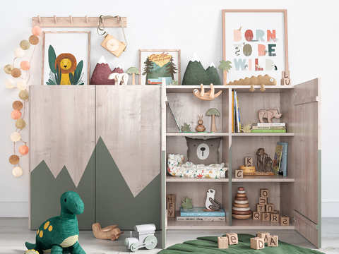 Nordic kids Cabinet Children's Toys