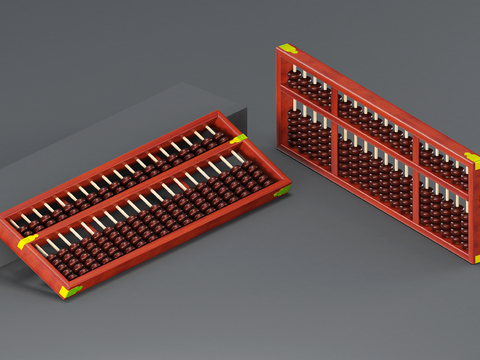 New Chinese-style Solid Wood Abacus