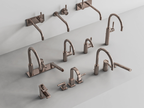 Modern metal faucet