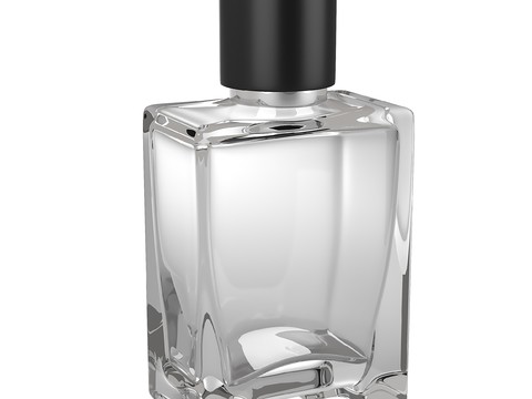 Modern glass perfume bottle free